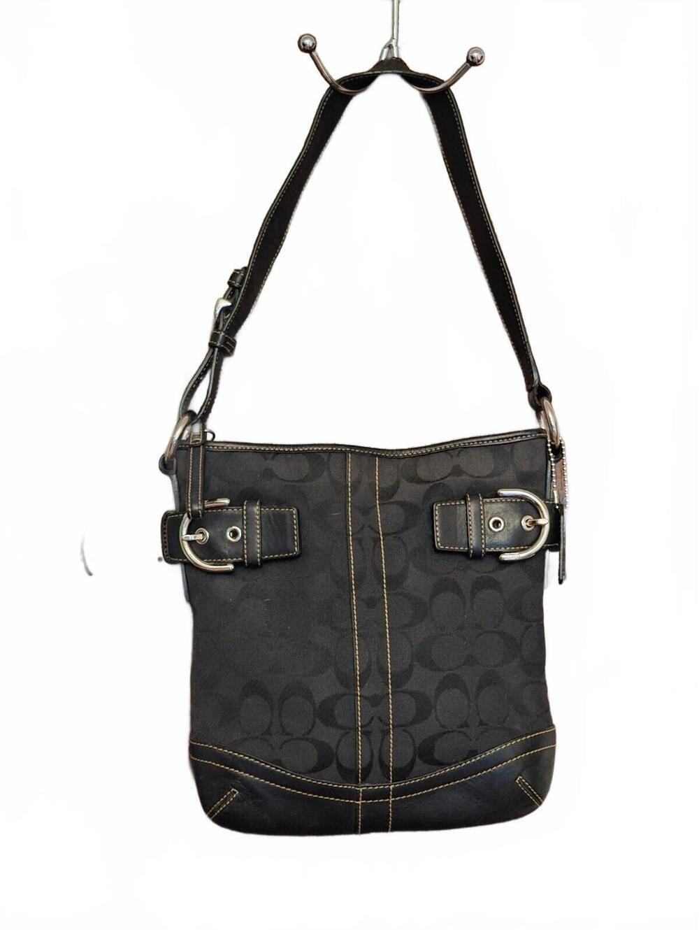 Vintage Y2K Coach Soho Signature Shoulder Bag 3577